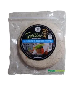 ערך תזונתי של טורטייה בתוספת חיטה מלאה