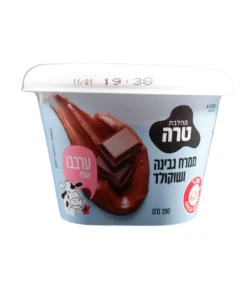 ממרח גבינה ושוקולד קלוריות